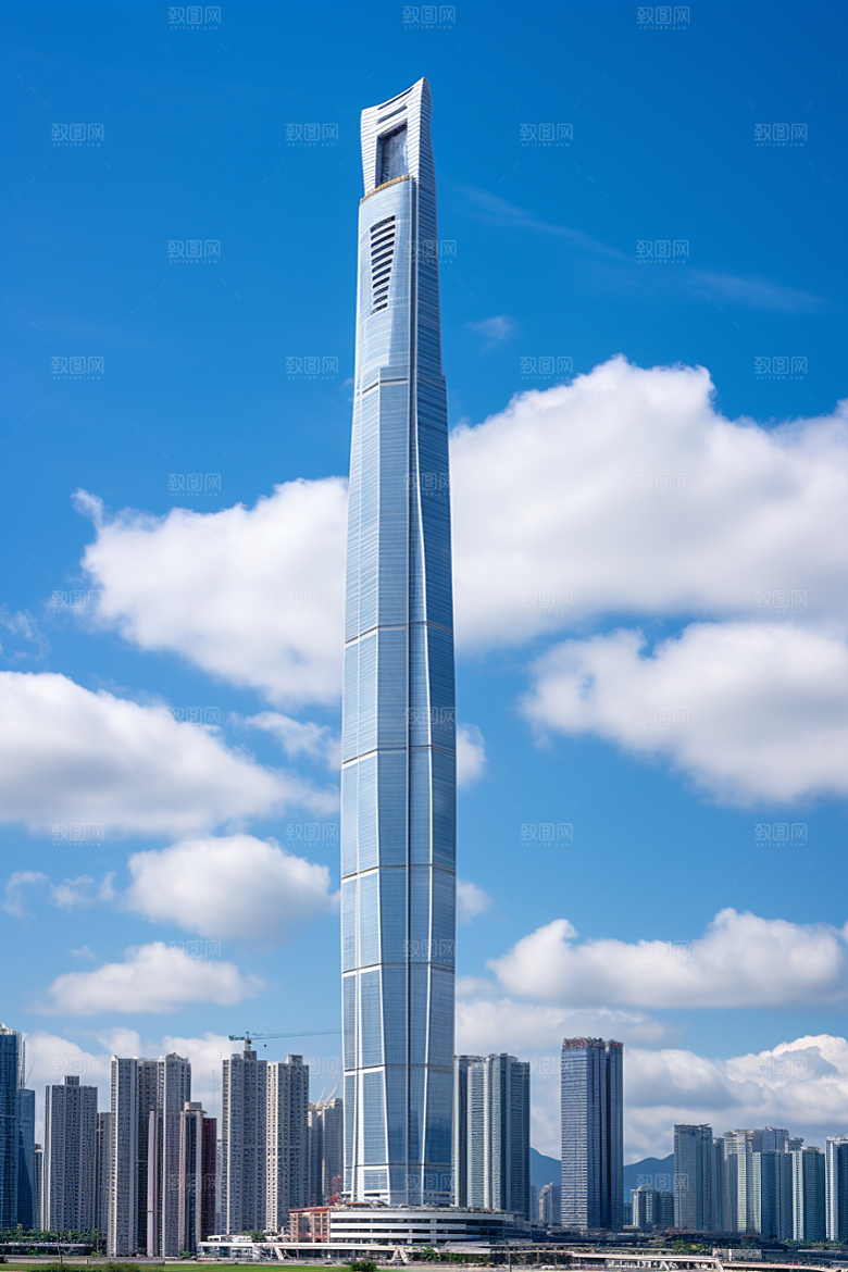 深圳城市风光现代化景色摄影图