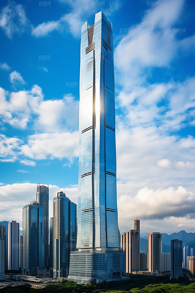 深圳城市风光旅行景色摄影图