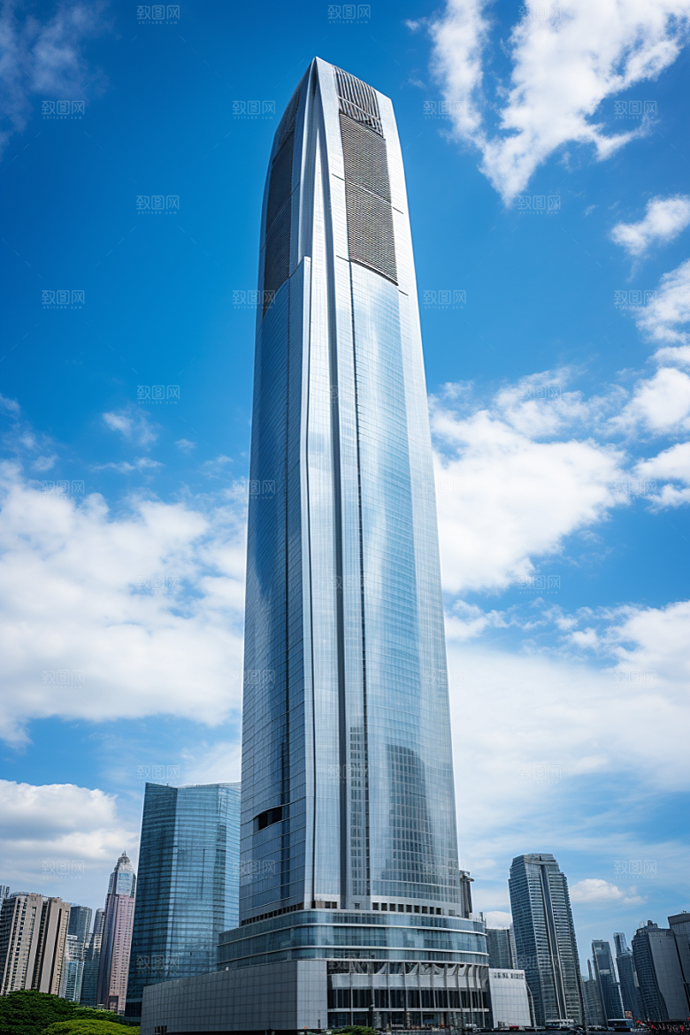 深圳城市风光经济特区风景摄影图