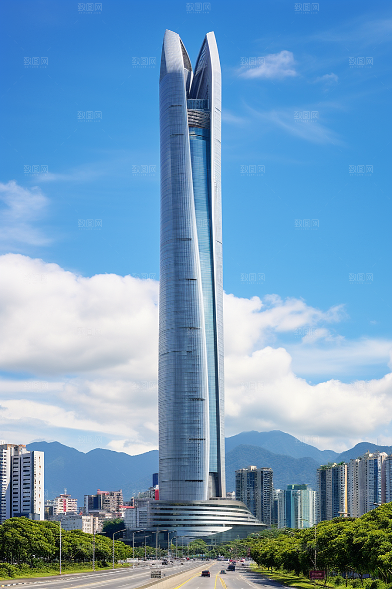 深圳城市风光高清旅游摄影图