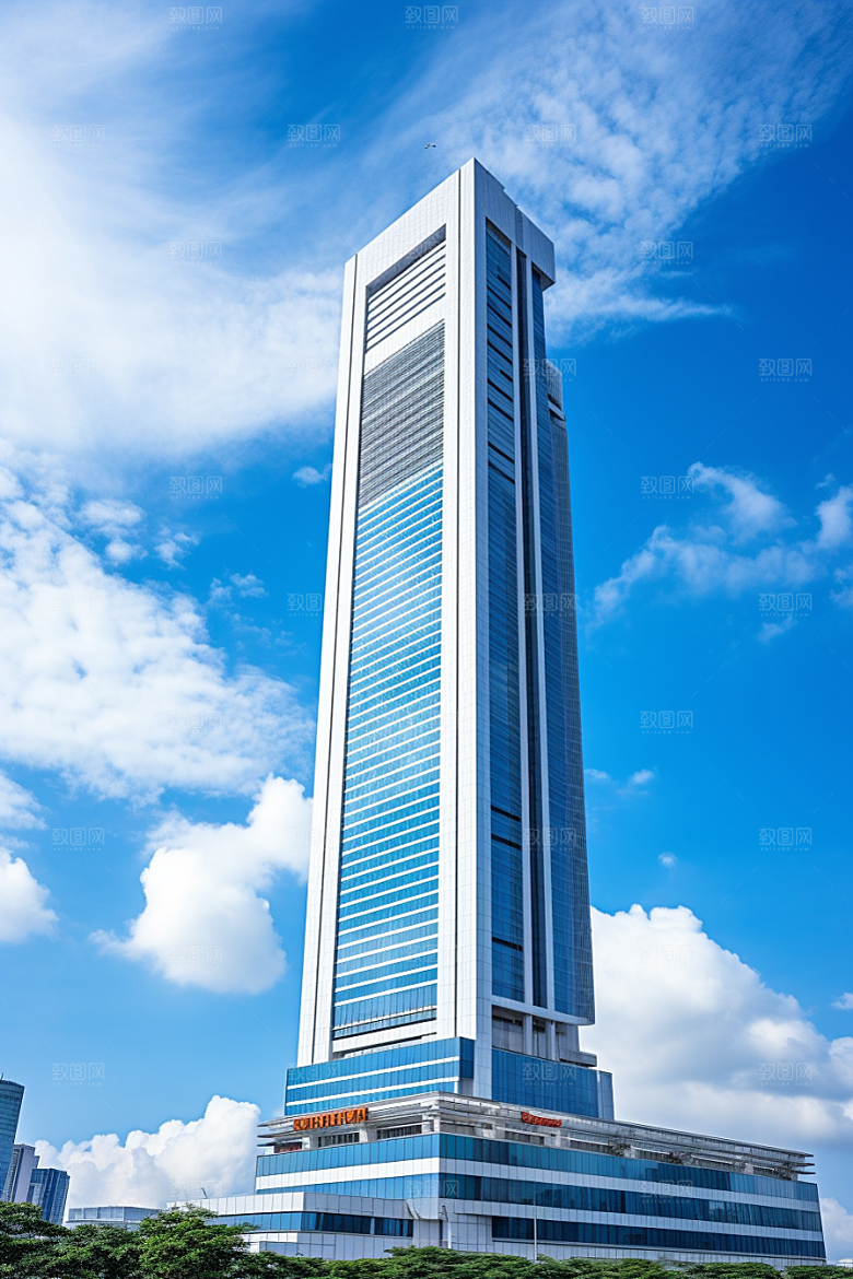 深圳城市风光地标新城摄影图