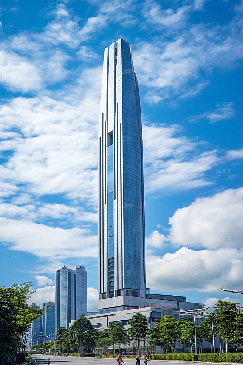 深圳城市风光地标都市摄影图