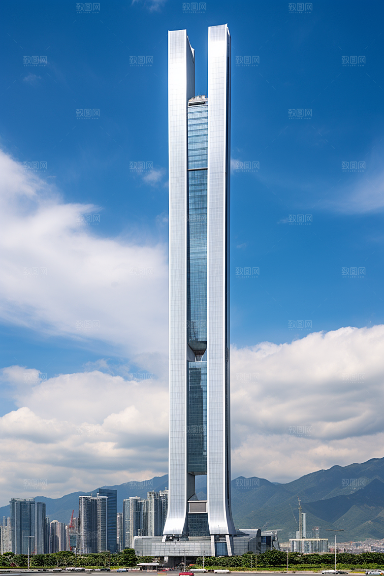 深圳城市风光经济特区国内游摄影图