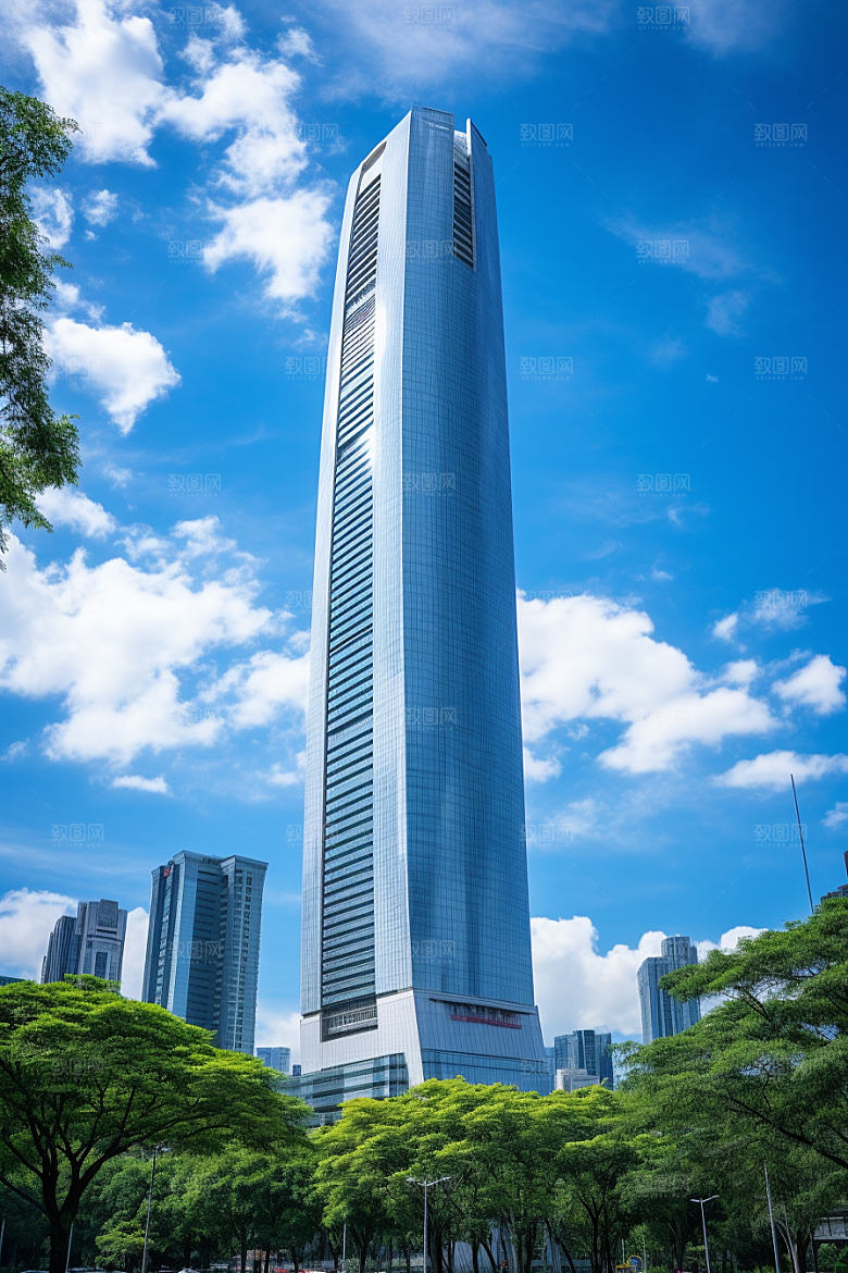 深圳城市风光经济特区都市摄影图