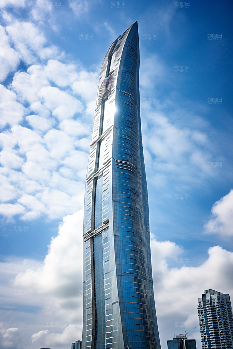 深圳城市风光现代化旅游摄影图