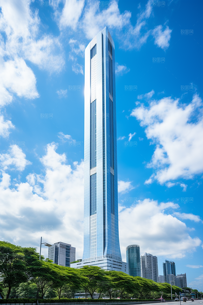 深圳城市风光经济特区都市摄影图