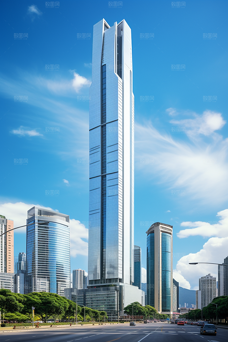 深圳城市风光旅游经济特区摄影图