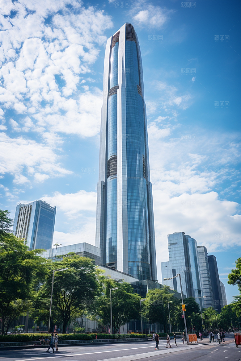 深圳城市风光旅游风景摄影图