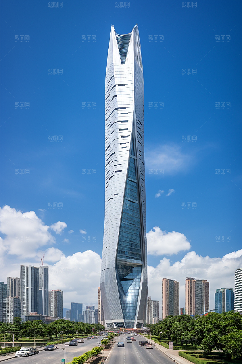 深圳城市风光都市景色摄影图