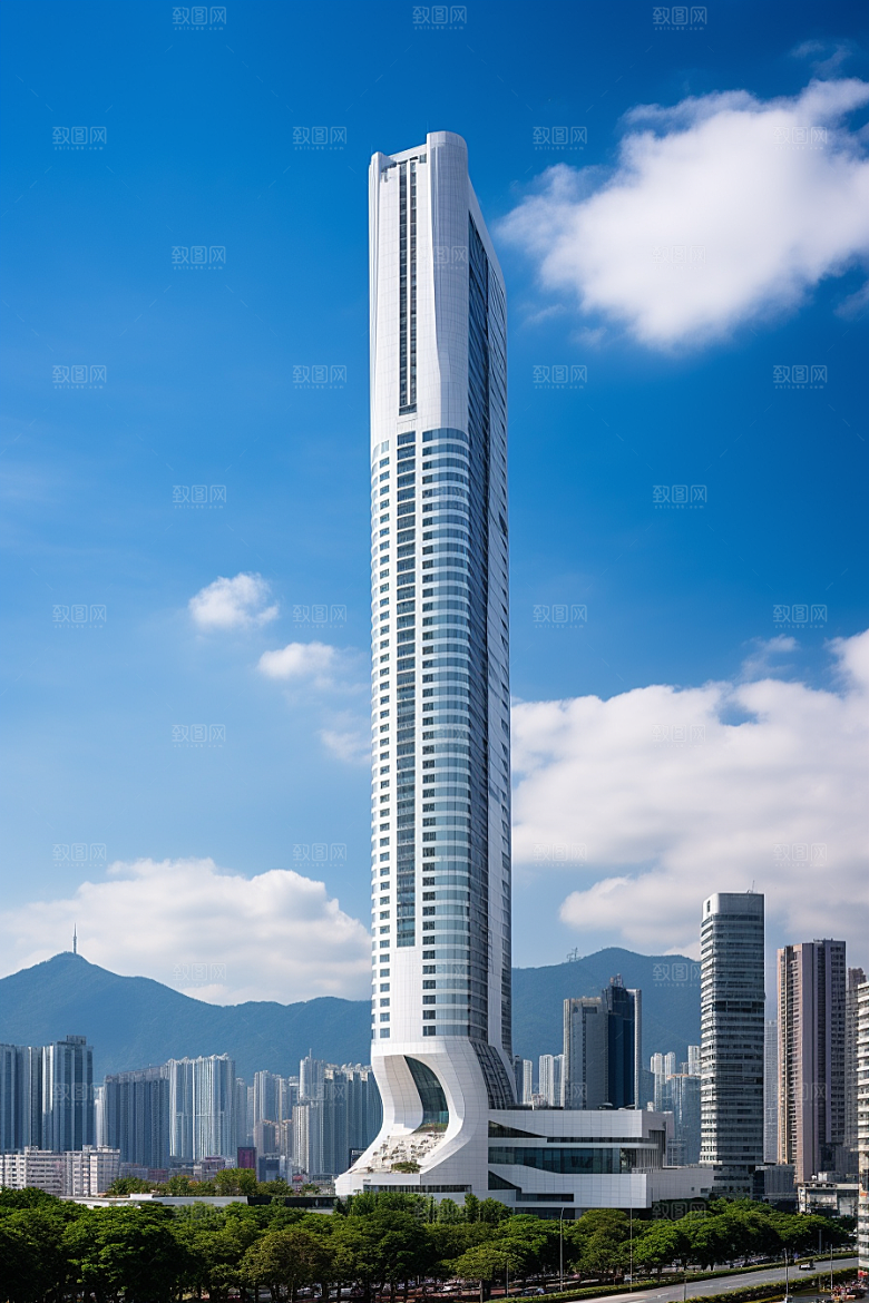 深圳城市风光国内游高清摄影图