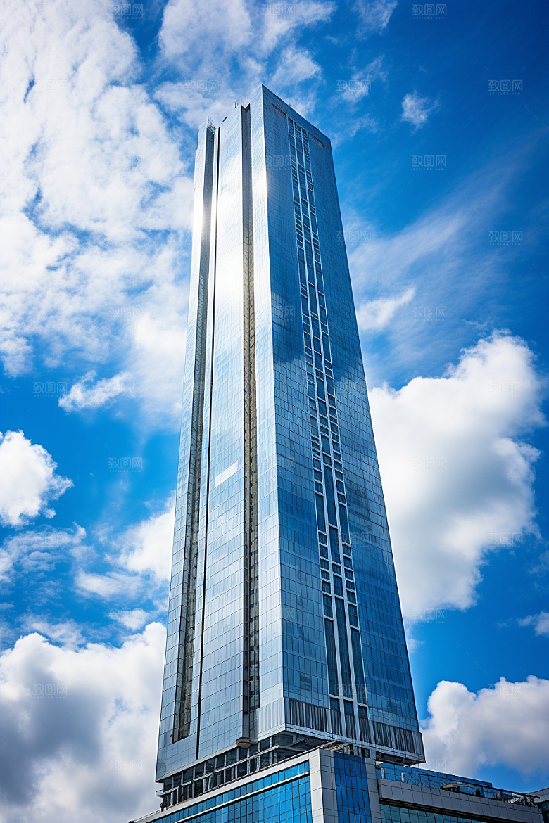 深圳城市风光新城地标摄影图