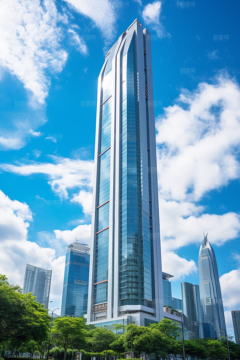 深圳城市风光都市高清摄影图