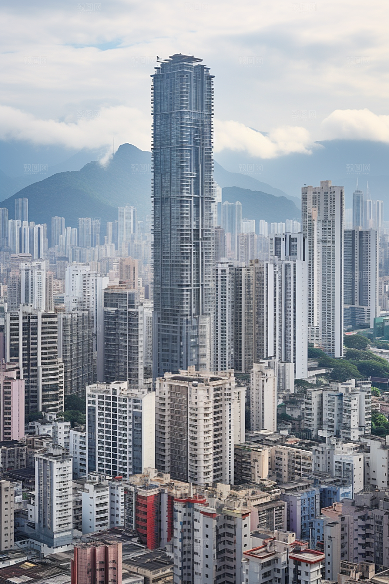 深圳城市风光旅游景色摄影图