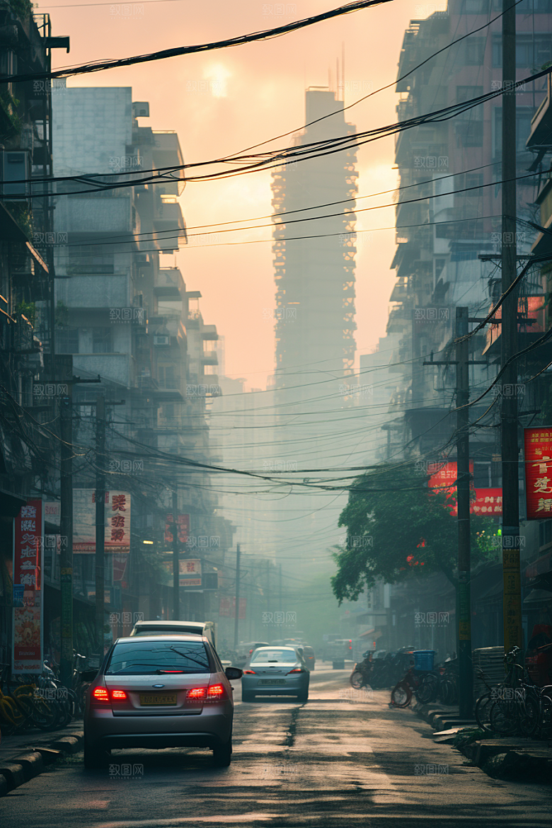 深圳城市风光景色都市摄影图