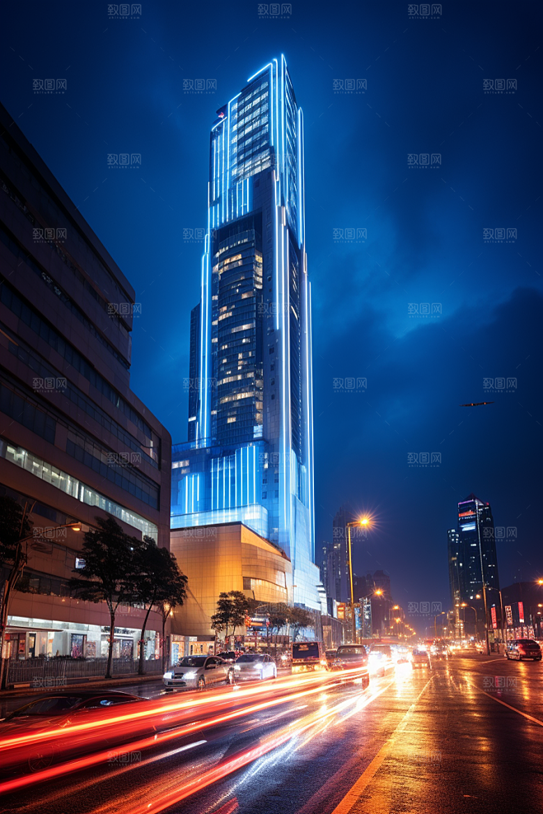深圳城市风光地标景色摄影图