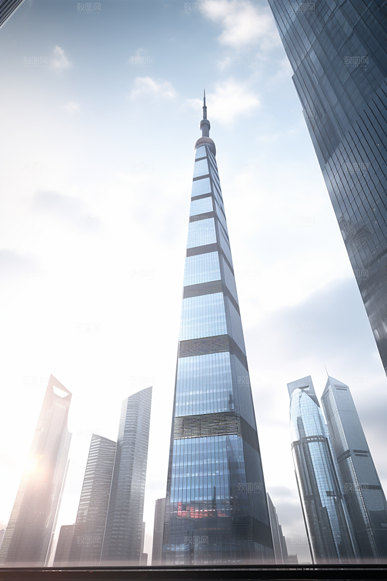深圳城市风光经济特区现代化摄影图