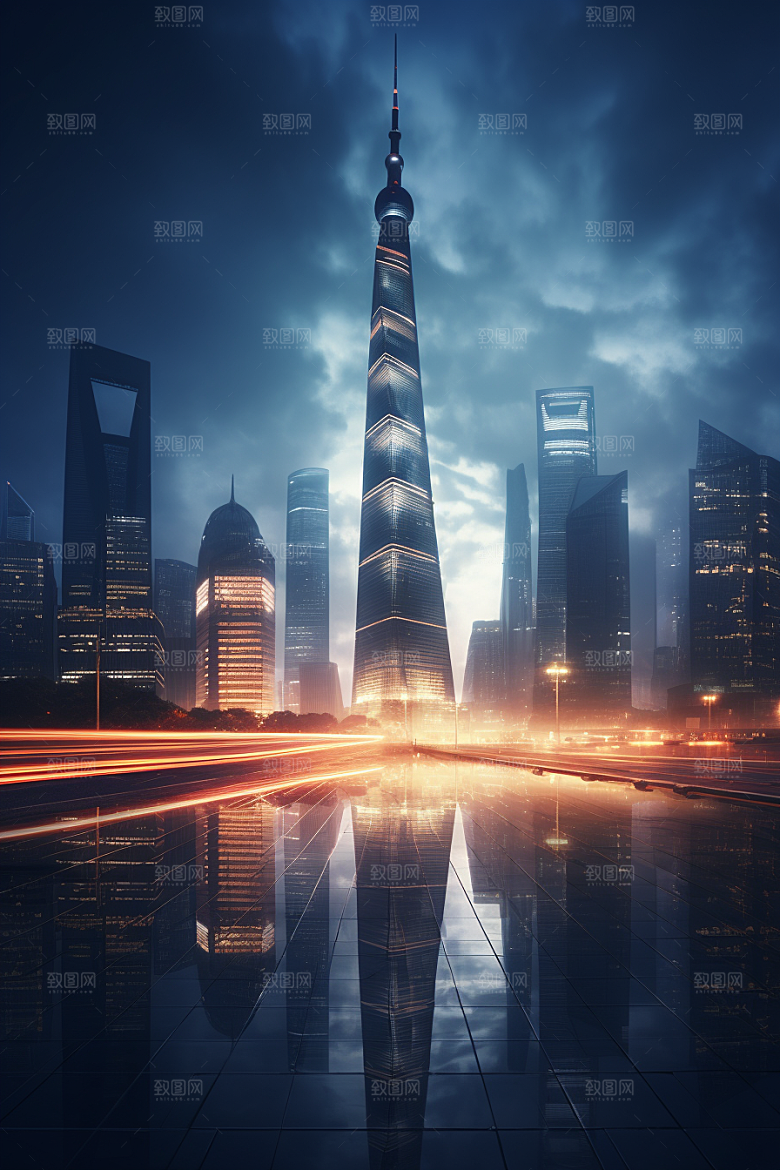 深圳城市风光风景经济特区摄影图