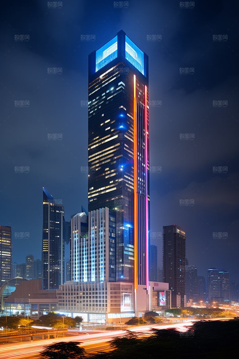 深圳城市风光都市高清摄影图