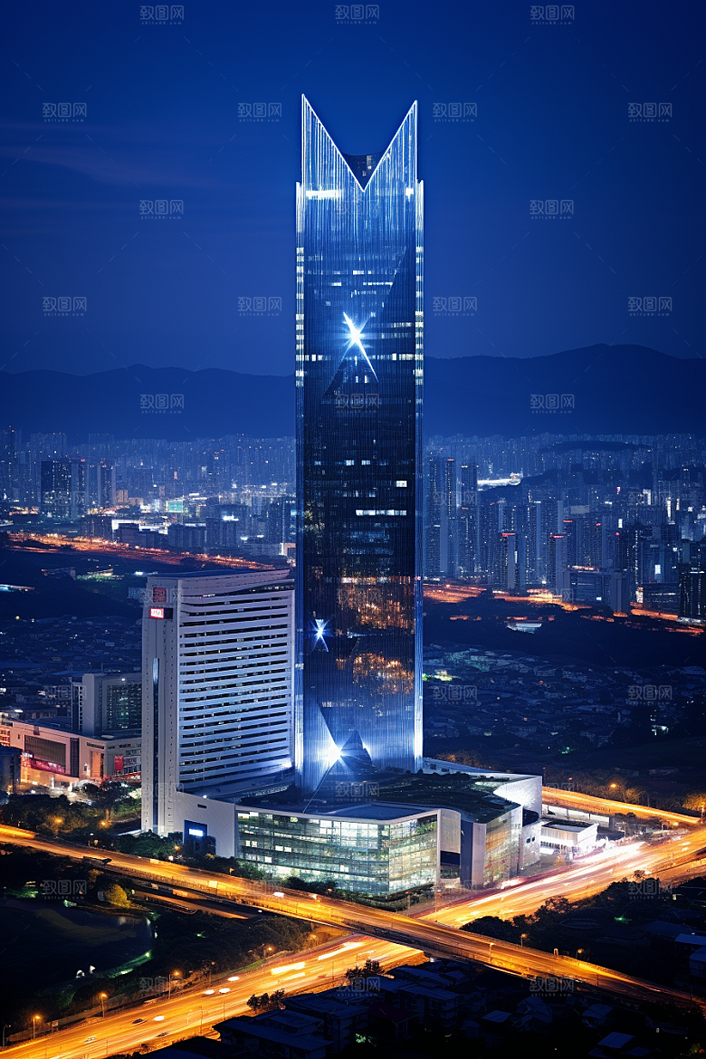 深圳城市风光都市高清摄影图