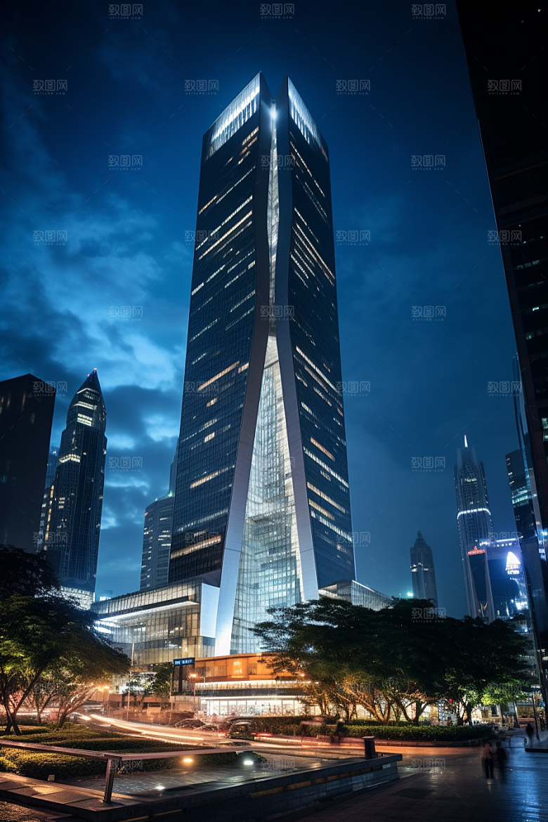 深圳城市风光高清经济特区摄影图