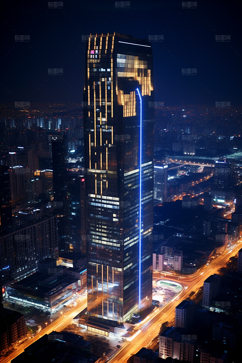 深圳城市风光地标高清摄影图