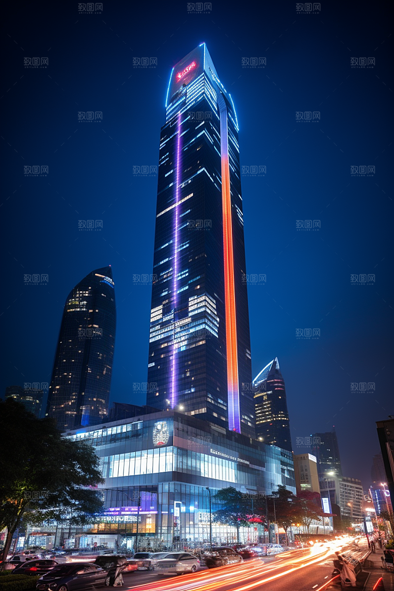 深圳城市风光经济特区都市摄影图