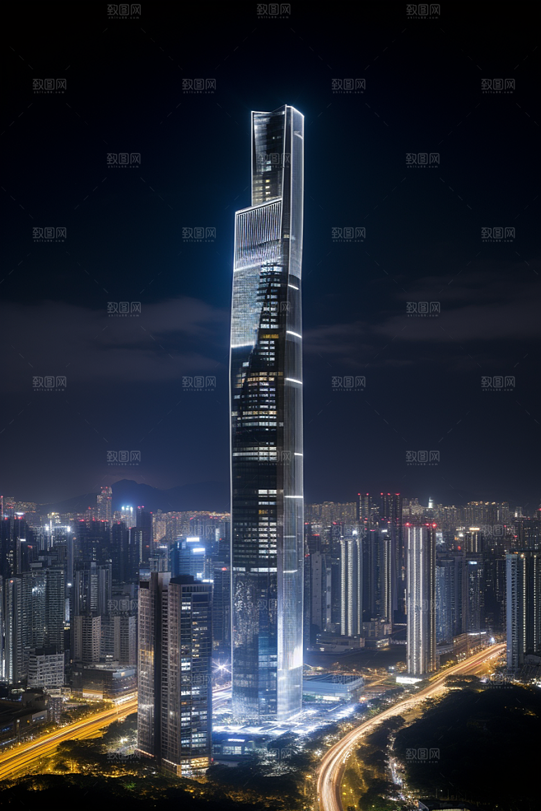 深圳城市风光国内游旅行摄影图