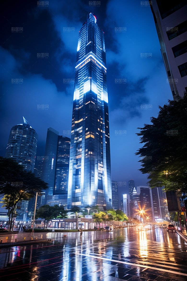 深圳城市风光高清国内游摄影图