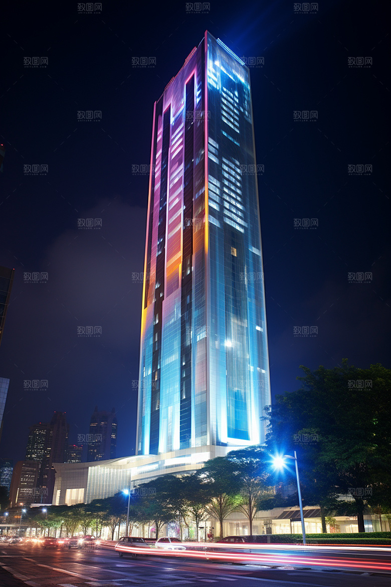 深圳城市风光地标风景摄影图