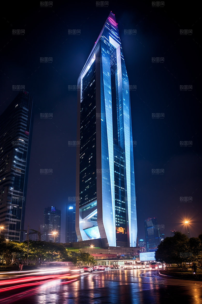 深圳城市风光经济特区高清摄影图