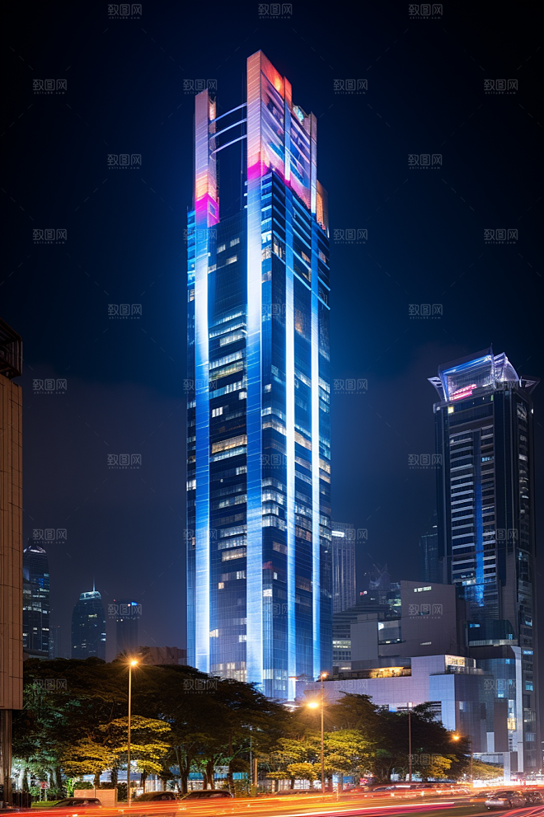 深圳城市风光都市风景摄影图