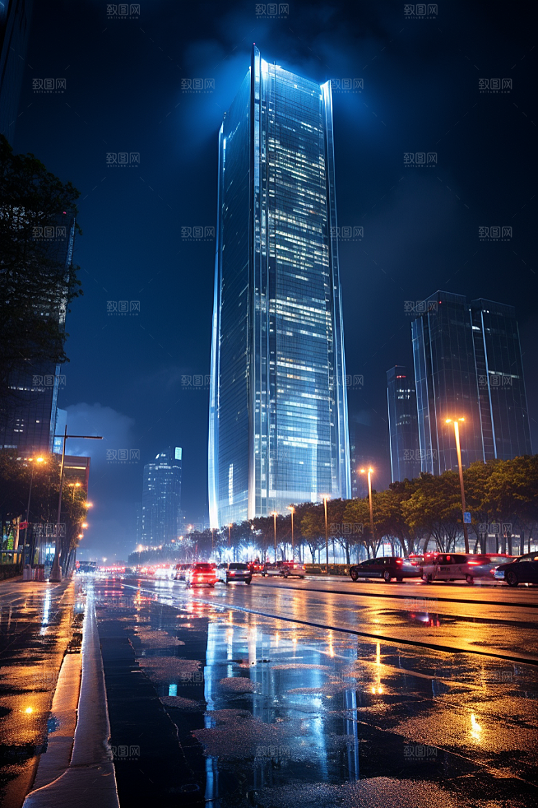 深圳城市风光旅行都市摄影图