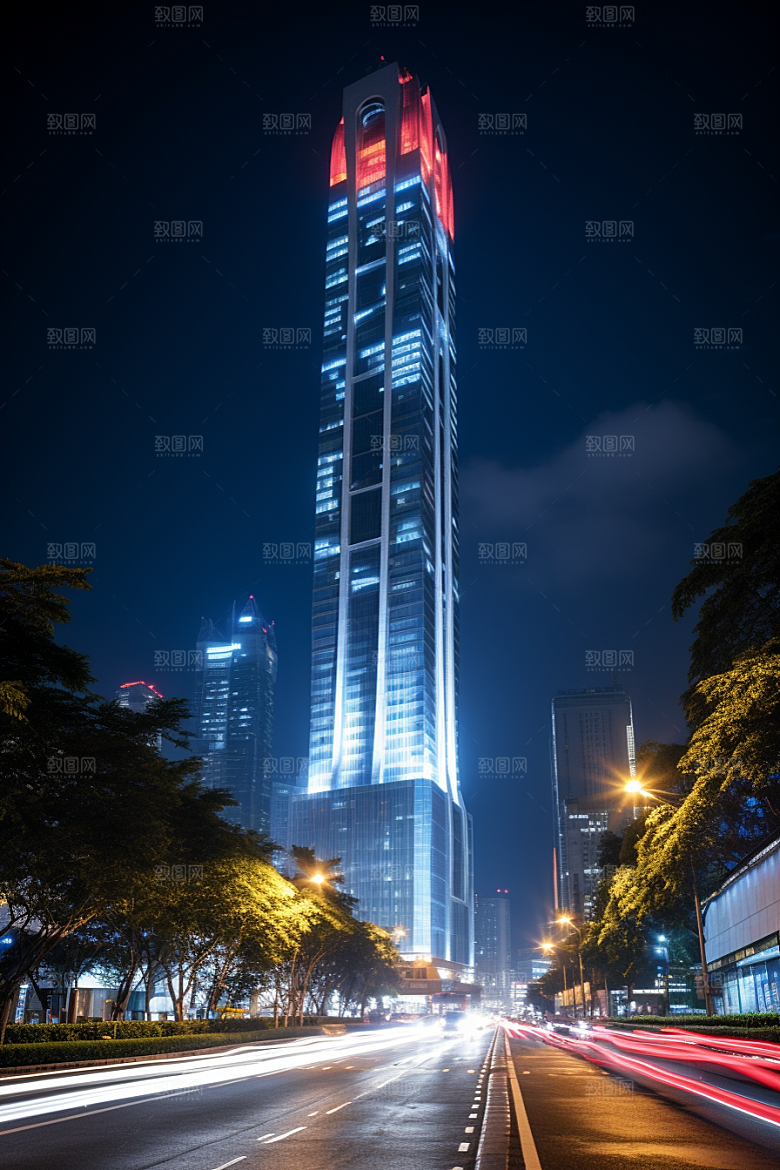 深圳城市风光高清风景摄影图