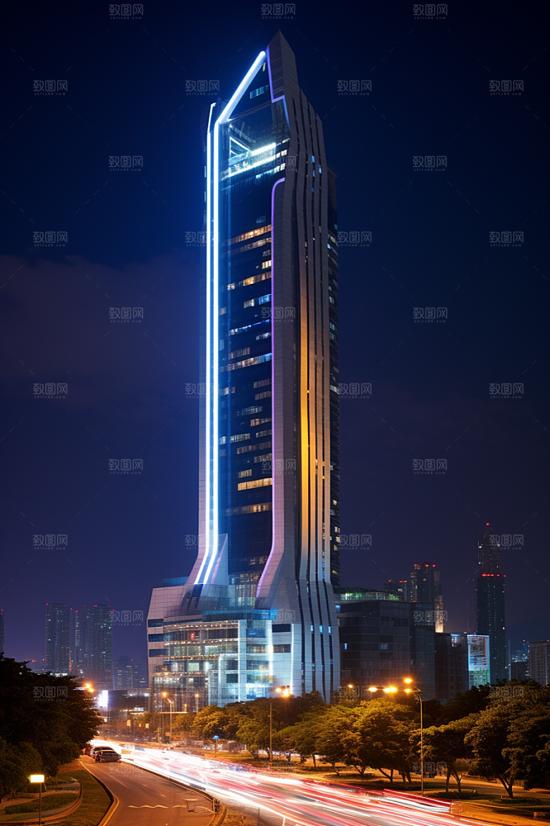 深圳城市风光景色经济特区摄影图
