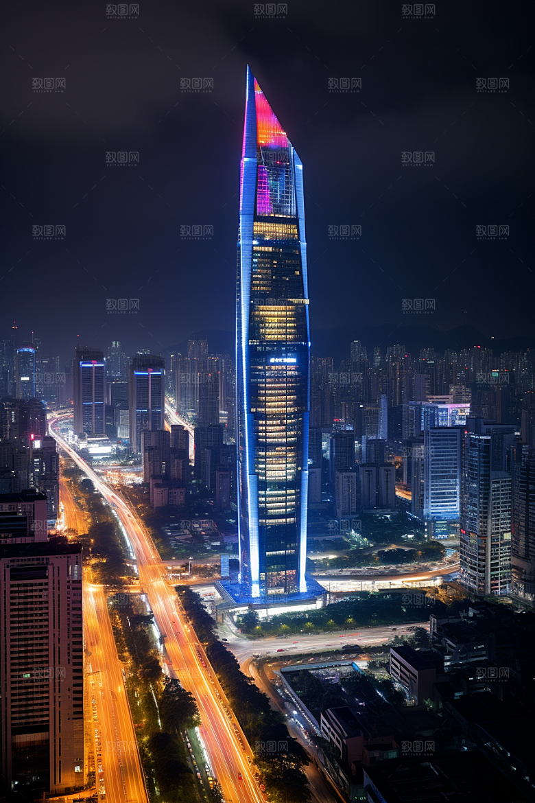 深圳城市风光风景经济特区摄影图