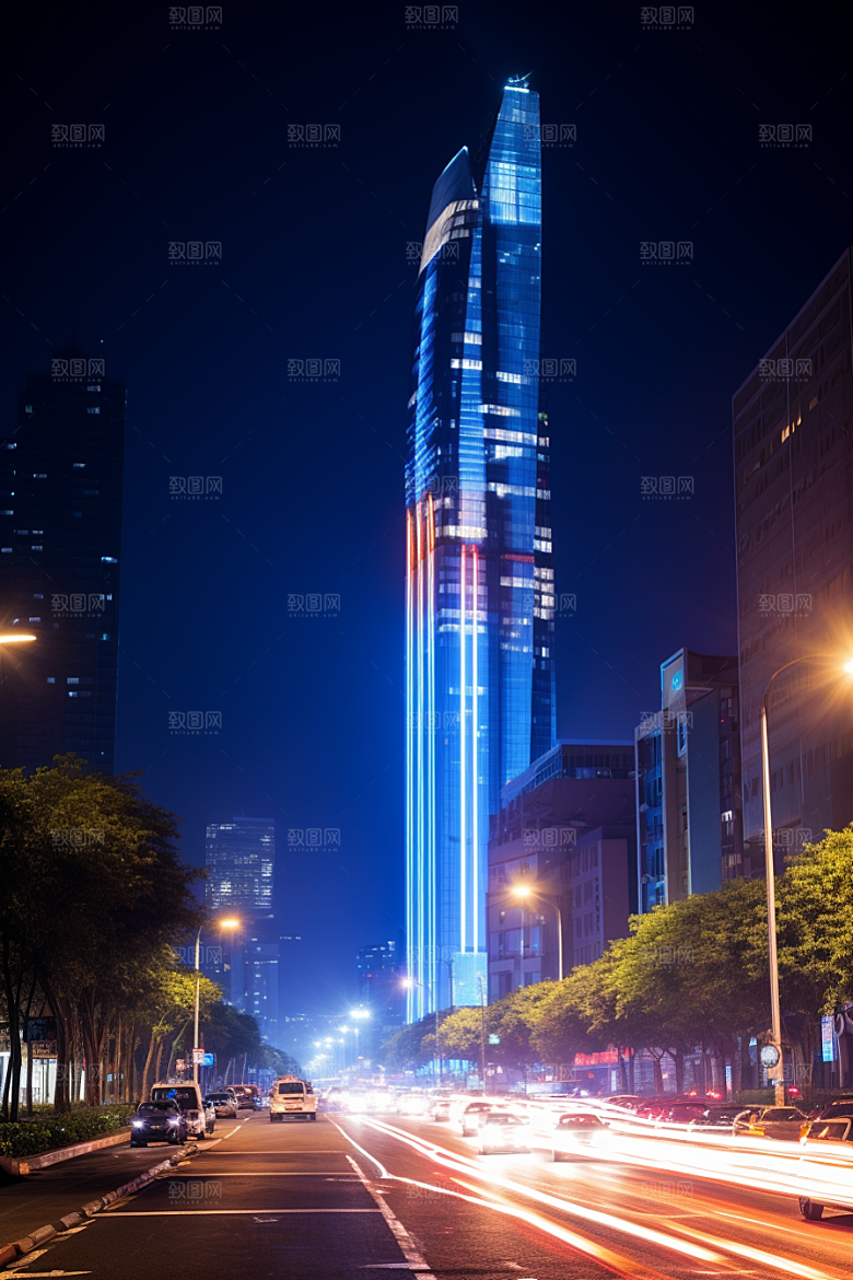 深圳城市风光旅行高清摄影图