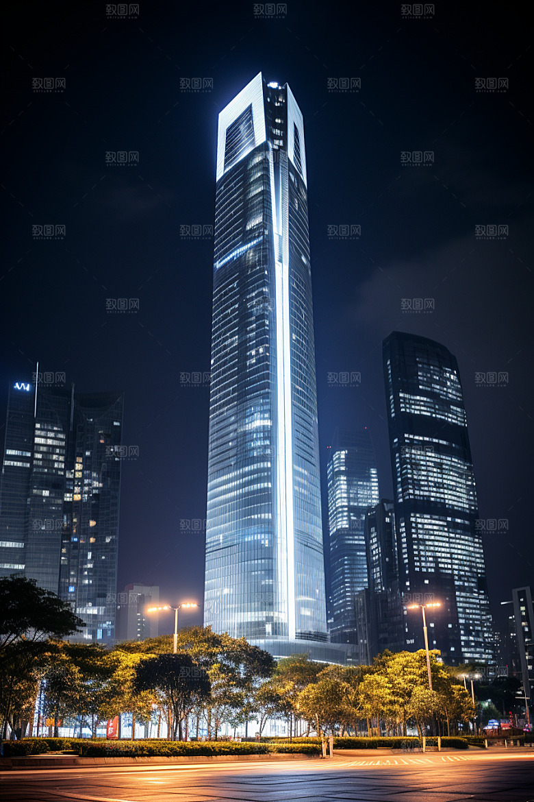 深圳城市风光景色高清摄影图