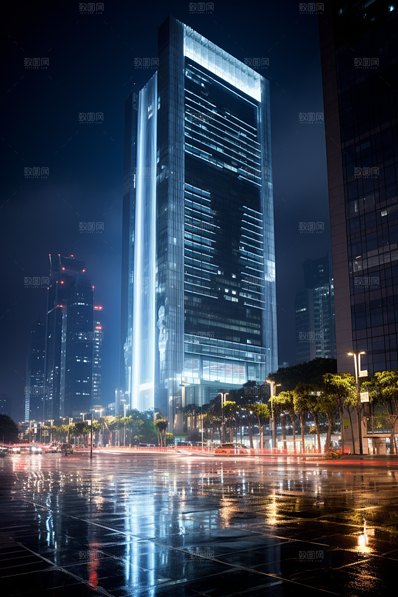 深圳城市风光现代化景色摄影图