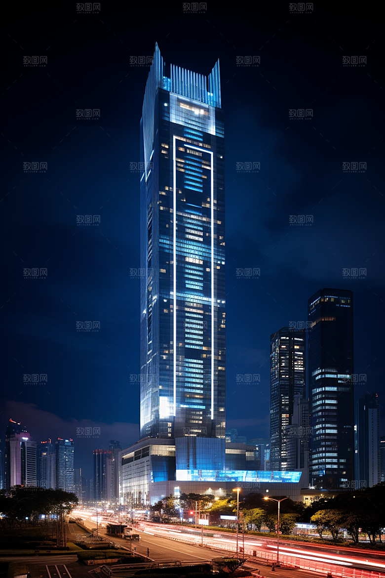 深圳城市风光风景旅行摄影图