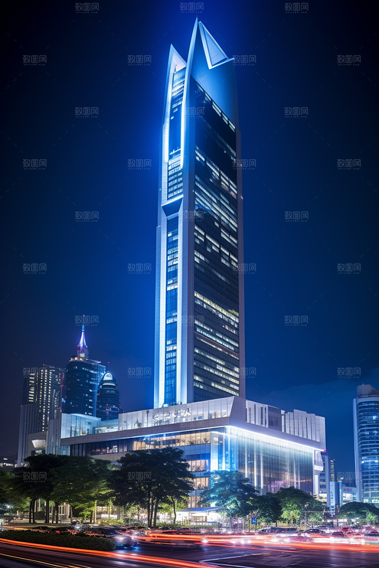 深圳城市风光风景新城摄影图