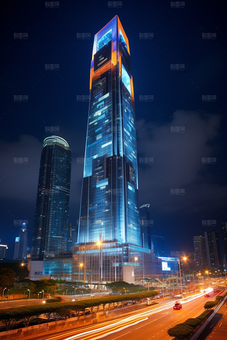 深圳城市风光旅游风景摄影图