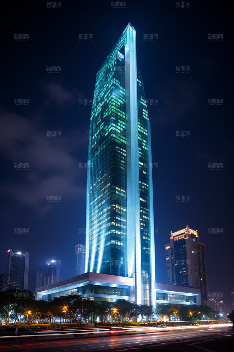 深圳城市风光地标景色摄影图