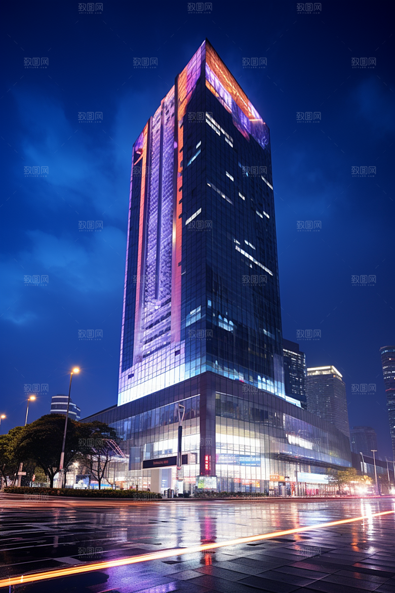 深圳城市风光高清风景摄影图