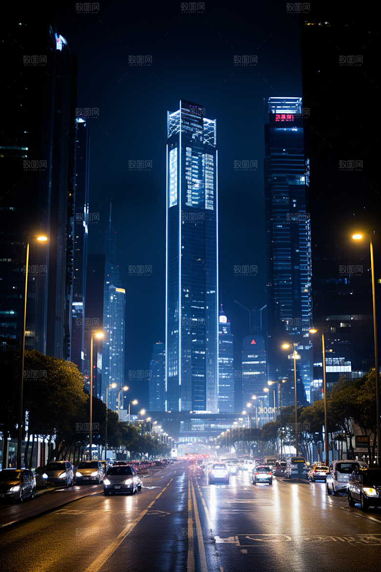 深圳城市风光风景都市摄影图