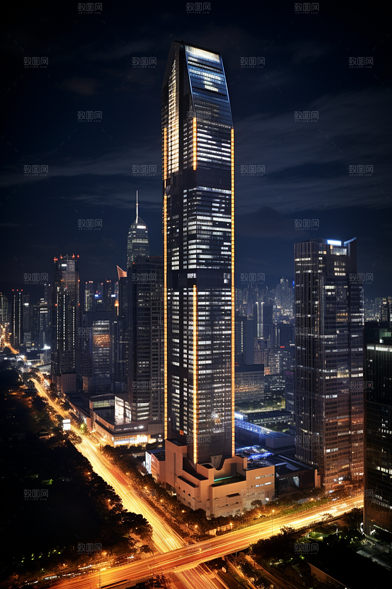 深圳城市风光旅行旅游摄影图