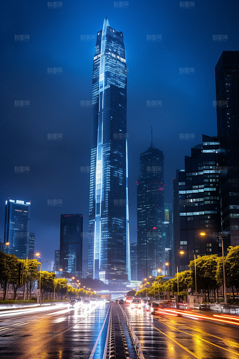 深圳城市风光景色风景摄影图
