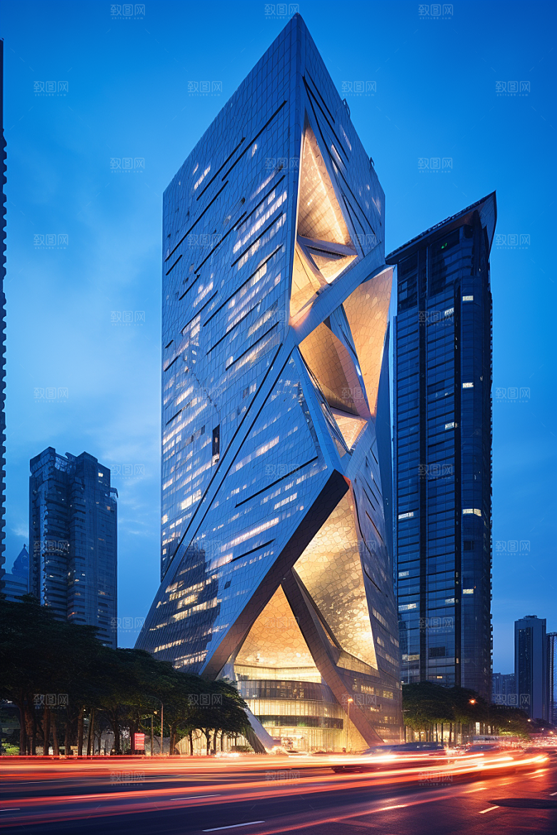 深圳城市风光地标高清摄影图