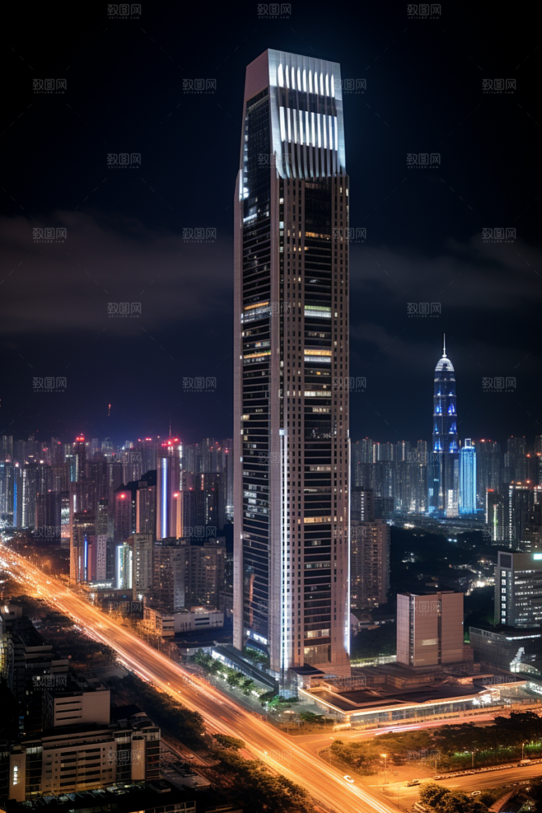 深圳城市风光高清旅游摄影图