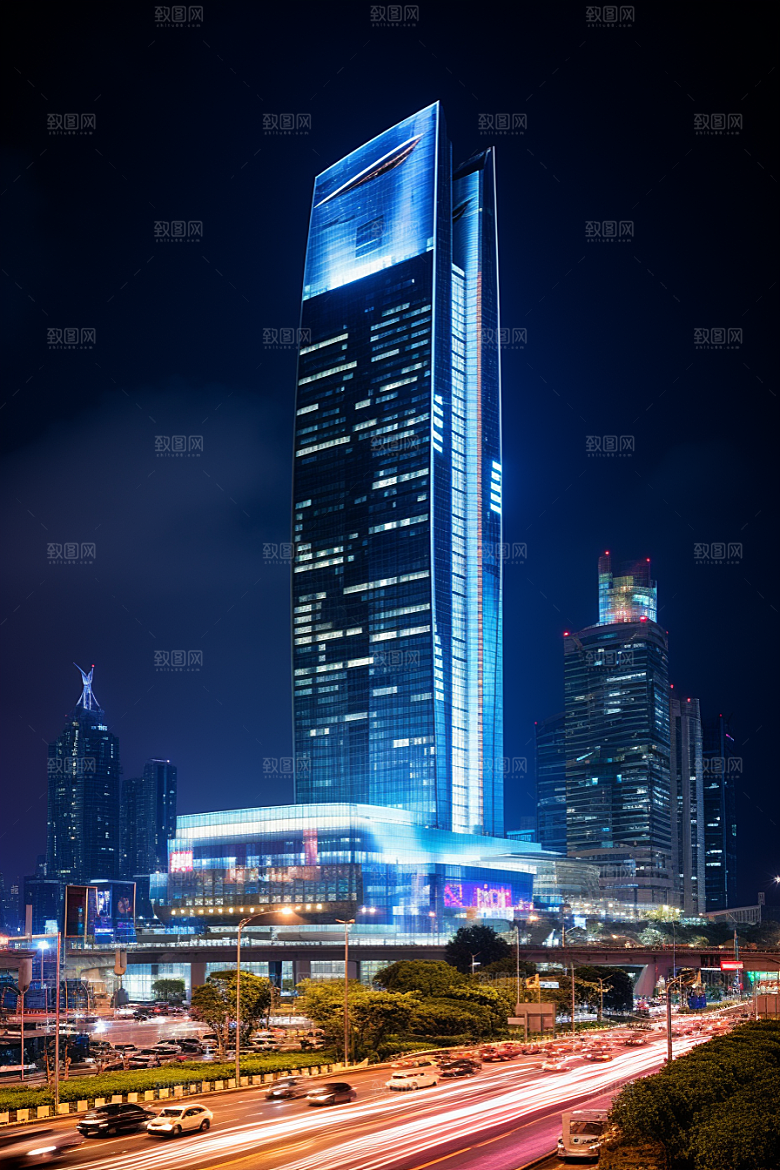 深圳城市风光国内游旅行摄影图