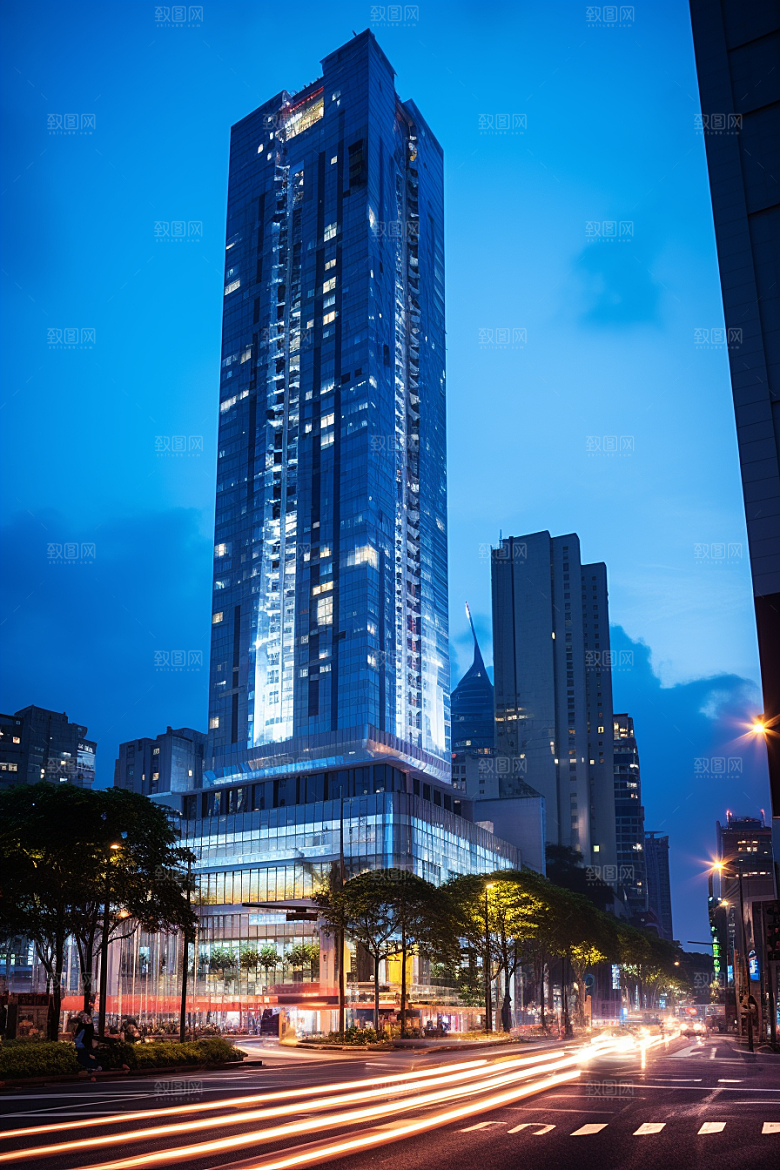 深圳城市风光旅游经济特区摄影图